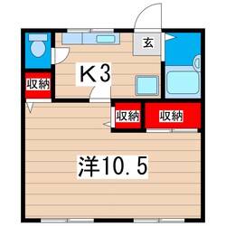 サニーヒルマンションの物件間取画像